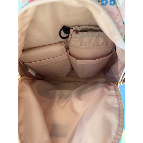 Petunia Pickle Bottom Disney Cinderella Pink Floral Backpack Diaper Bag - Picture 9 of 10